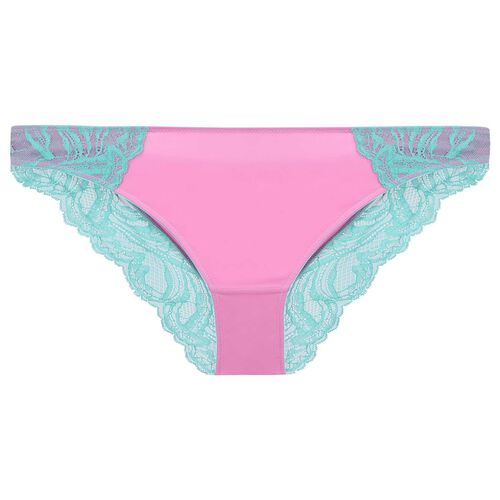 Dora Larsen Summer Microfibre And Lace Knicker